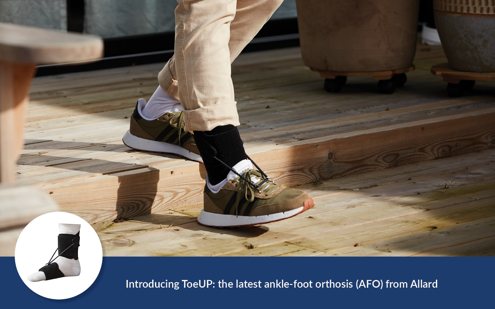 ToeUP™ - A New Drop Foot Orthosis from Allard!